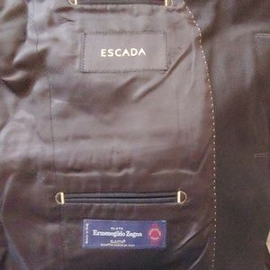 Ermenegildo Zenga and Escada suit blazer